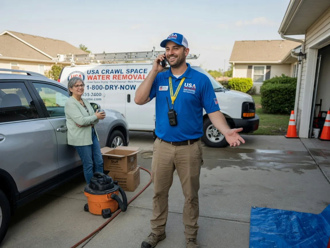 Crawl Space Water Removal Schwertner, TX FAQs